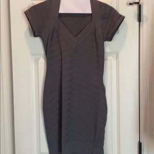 French Connection Fitted Gray Dress size 8